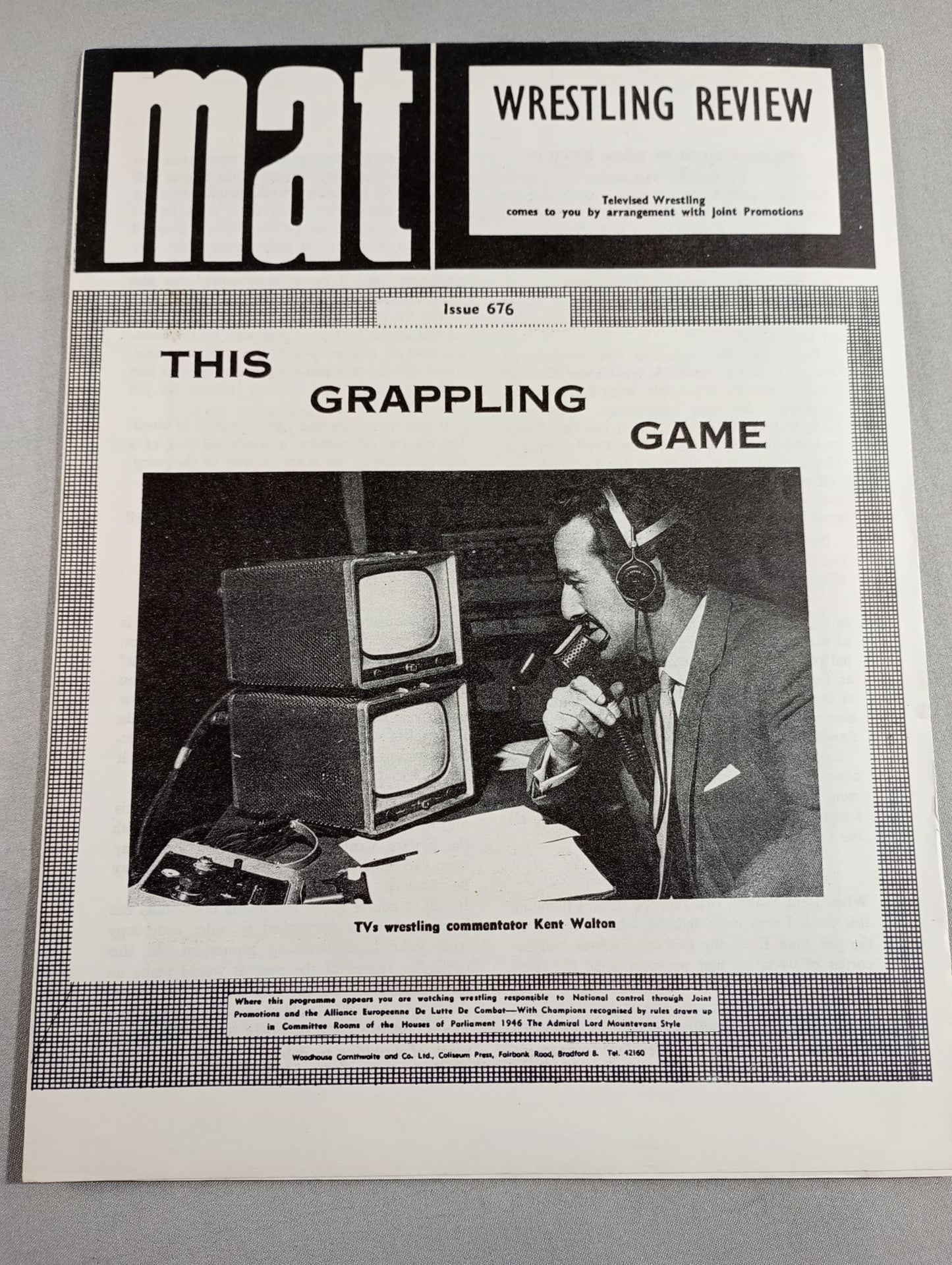 MAT Wrestling REVIEW No.676