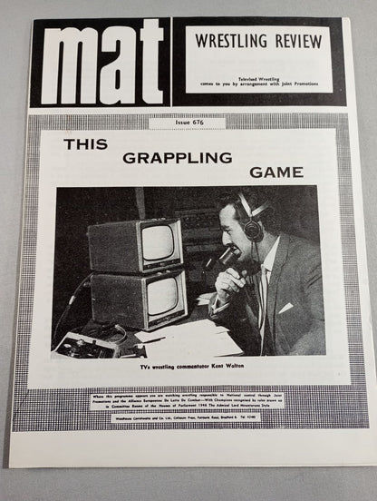 MAT Wrestling REVIEW No.676