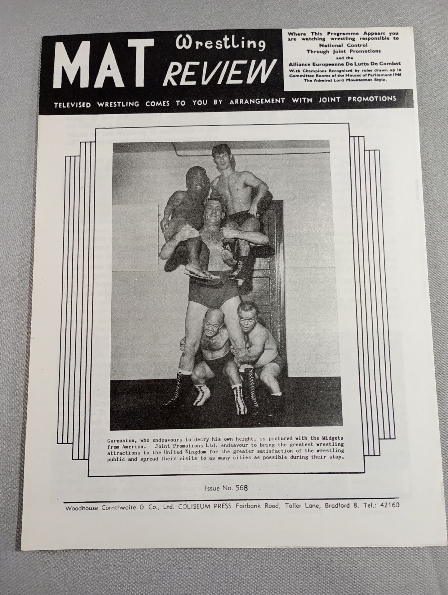 MAT Wrestling REVIEW No.568