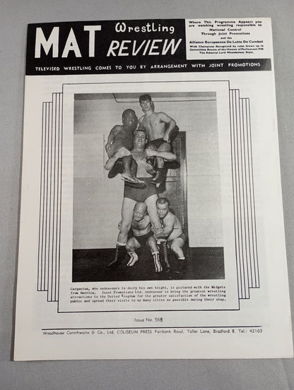 MAT Wrestling REVIEW No.568
