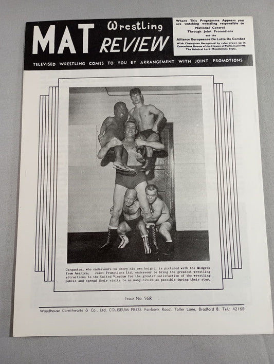 MAT Wrestling REVIEW No.568