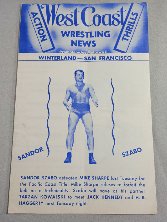 West Coast WRESTLING NEWS(1951.5.15)