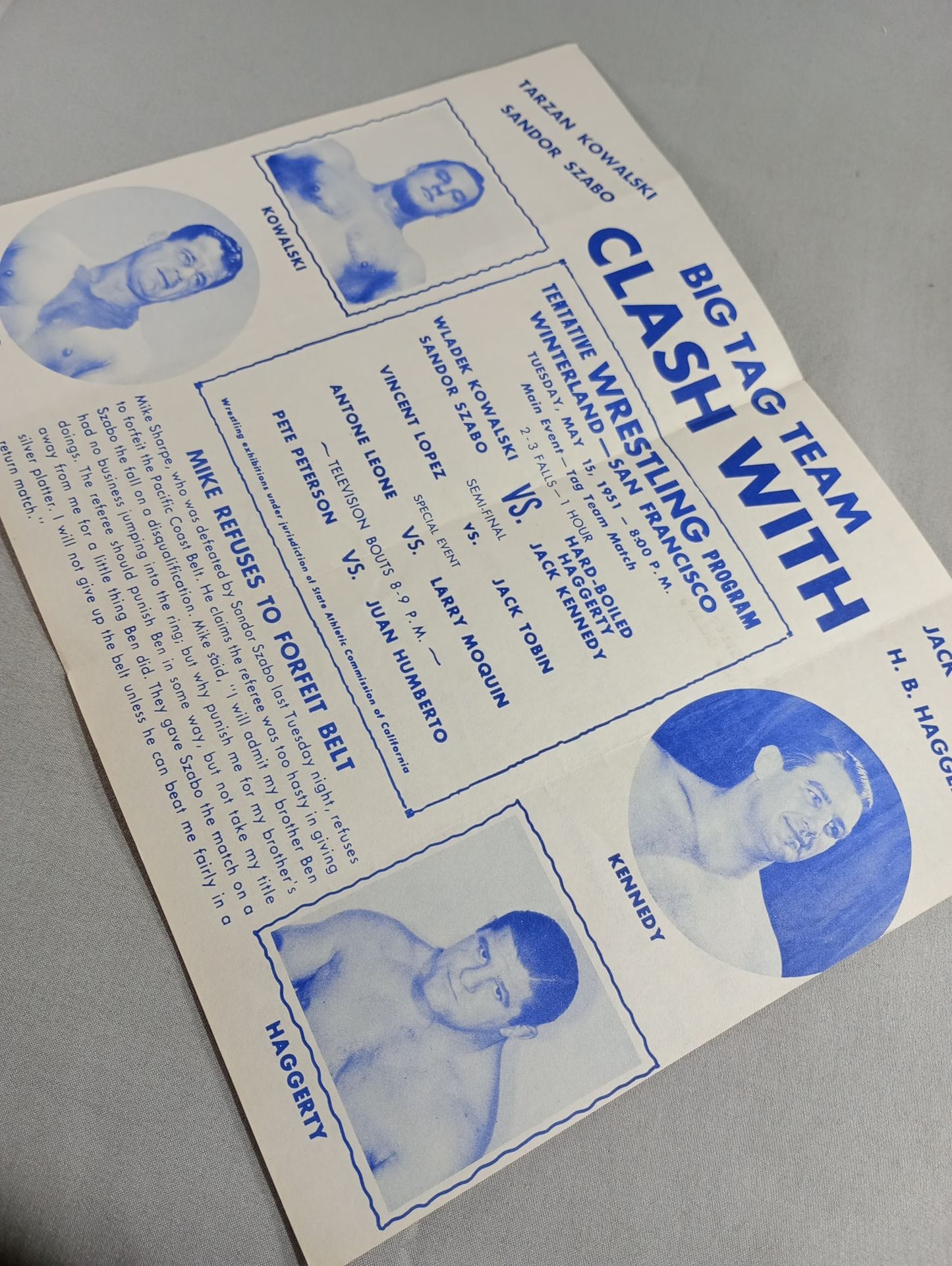 West Coast WRESTLING NEWS(1951.5.15)