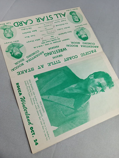 West Coast WRESTLING NEWS(1950.10.10)