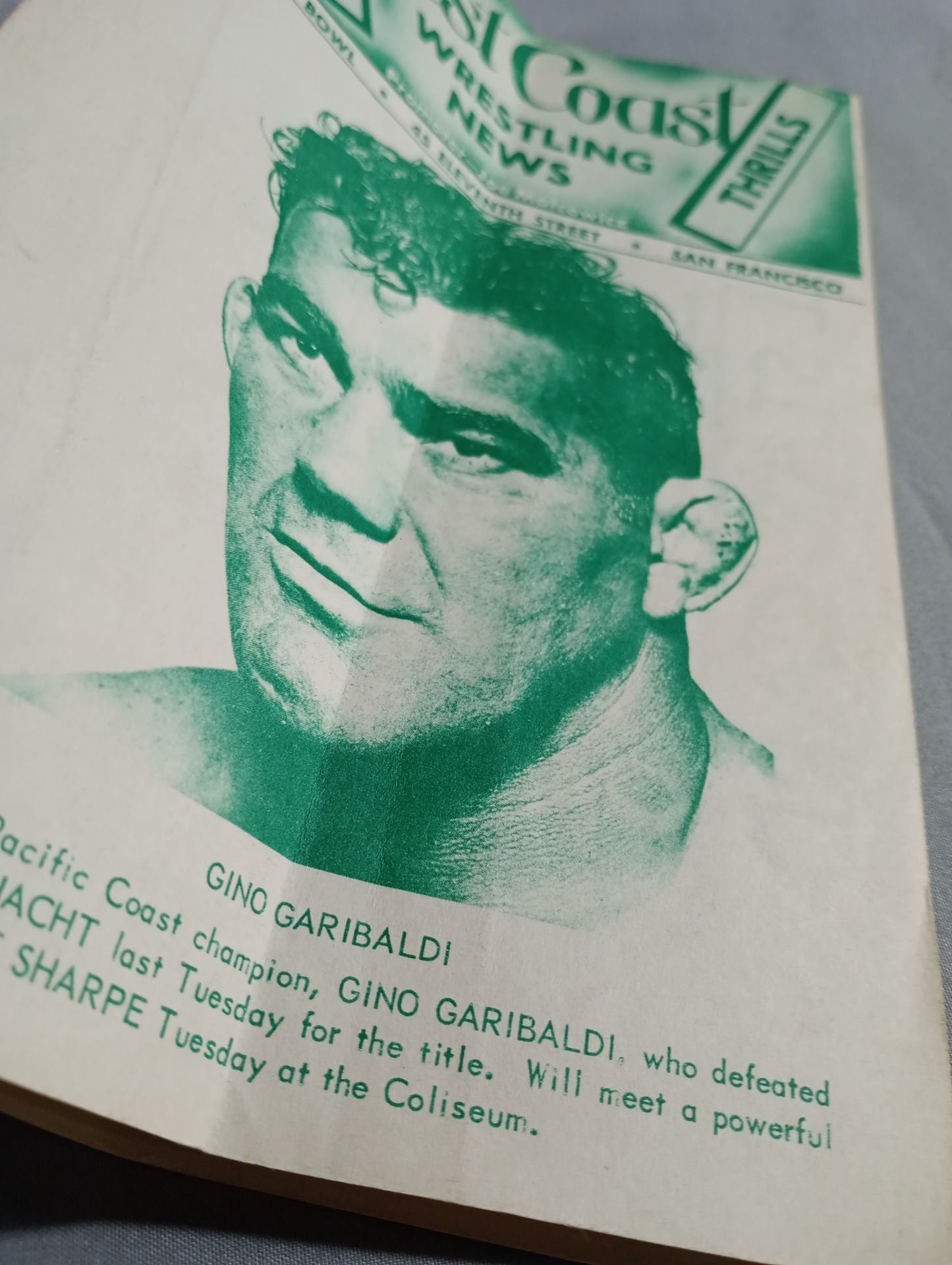 West Coast WRESTLING NEWS(1950.10.10)