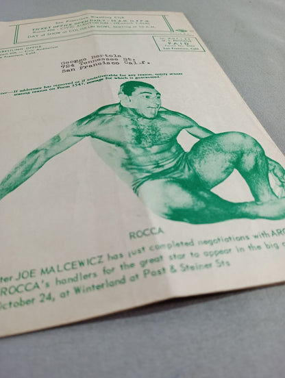 West Coast WRESTLING NEWS(1950.10.10)