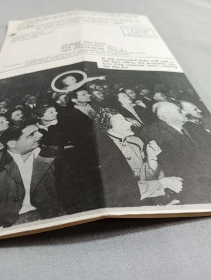 Coliseum WRESTLING NEWS(1949.3.22)