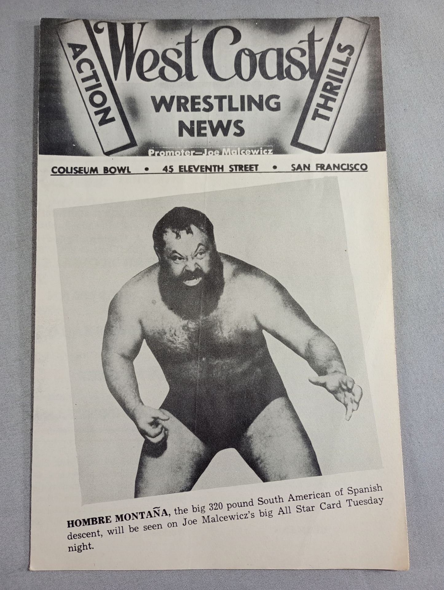 West Coast WRESTLING NEWS(1951.9.4)