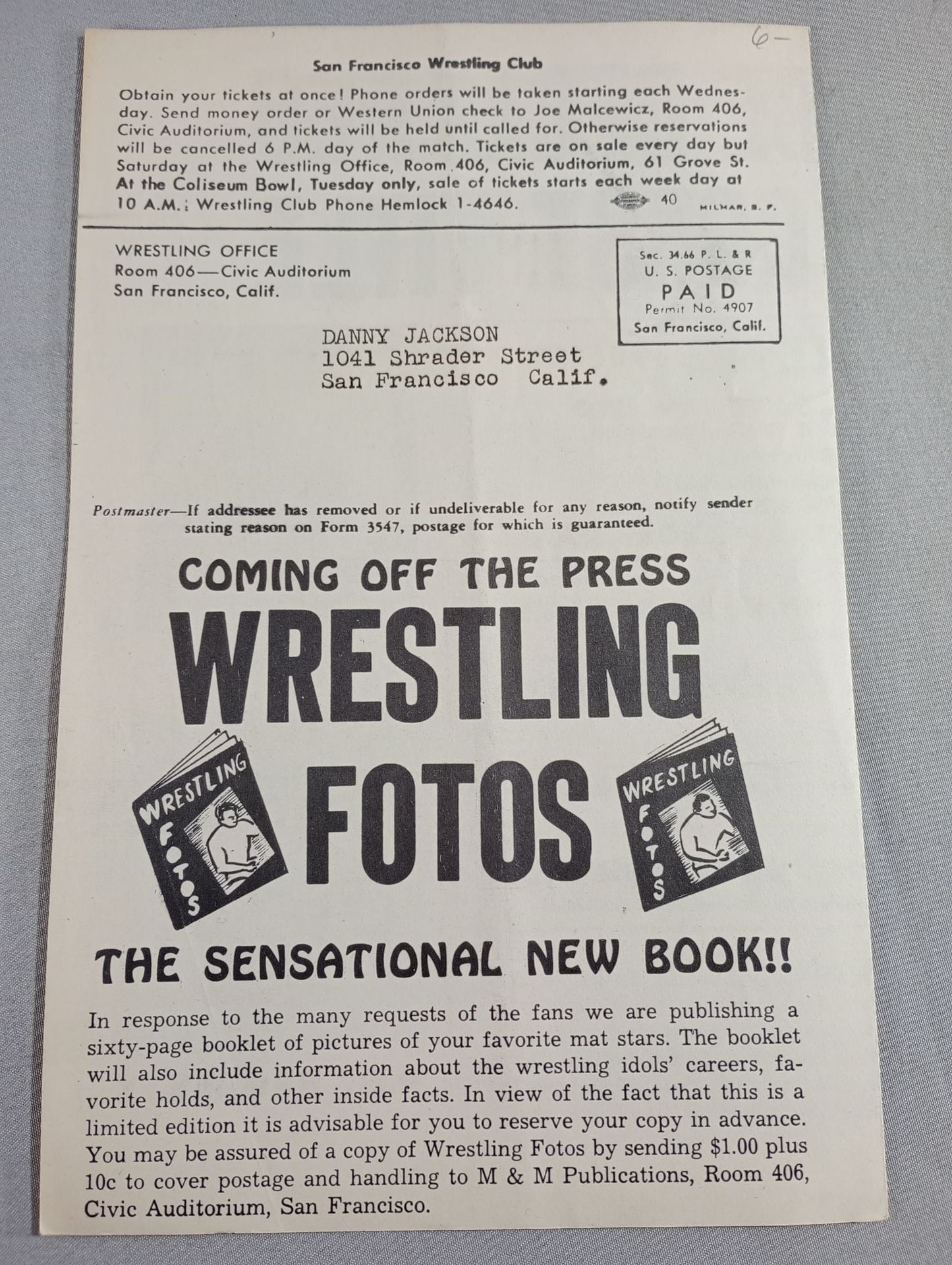 West Coast WRESTLING NEWS(1951.9.4)