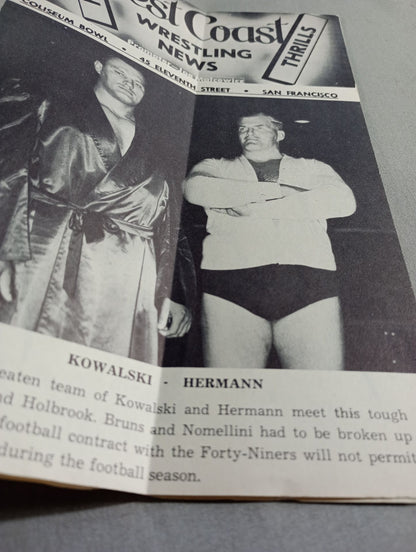 West Coast WRESTLING NEWS(1951.7.31)