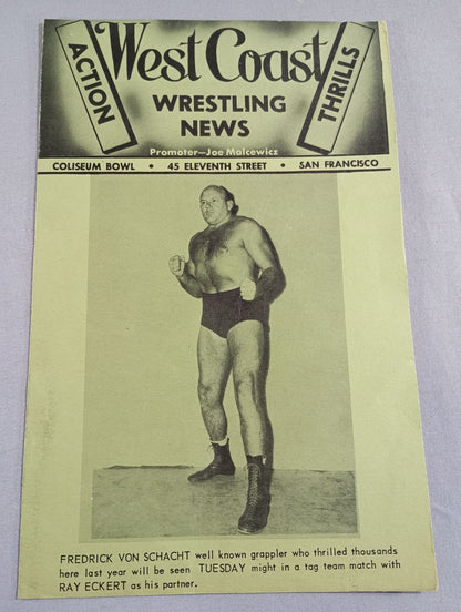 West Coast WRESTLING NEWS(1950.5.23)