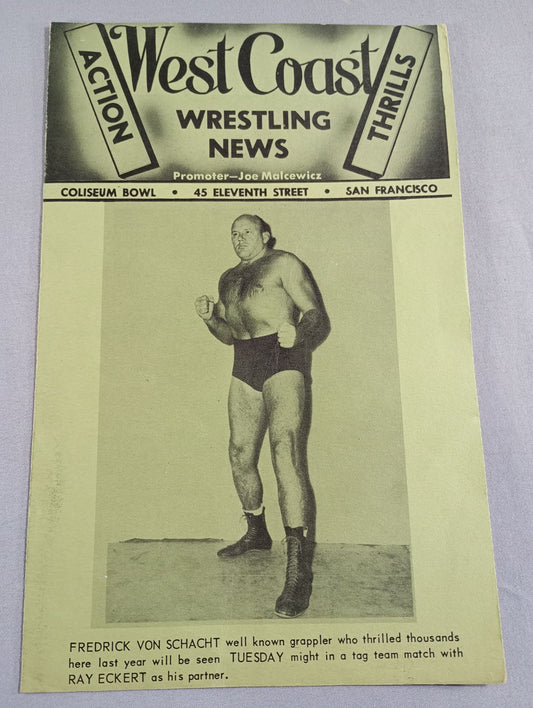 West Coast WRESTLING NEWS(1950.5.23)