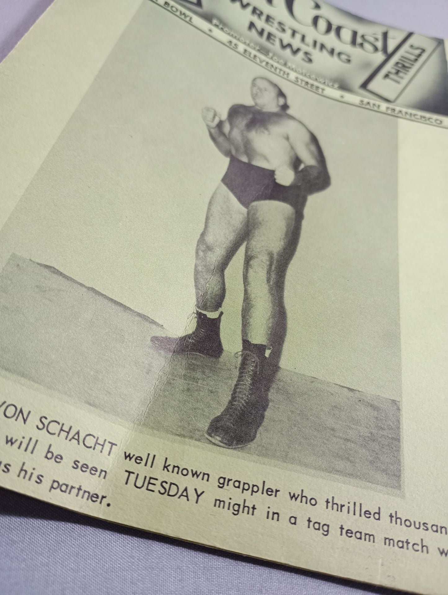 West Coast WRESTLING NEWS(1950.5.23)