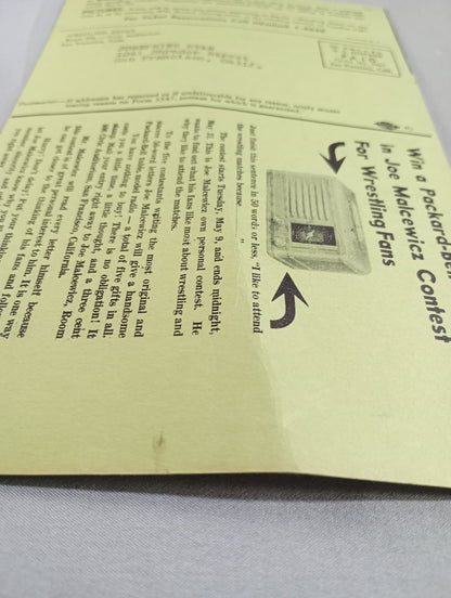 West Coast WRESTLING NEWS(1950.5.23)