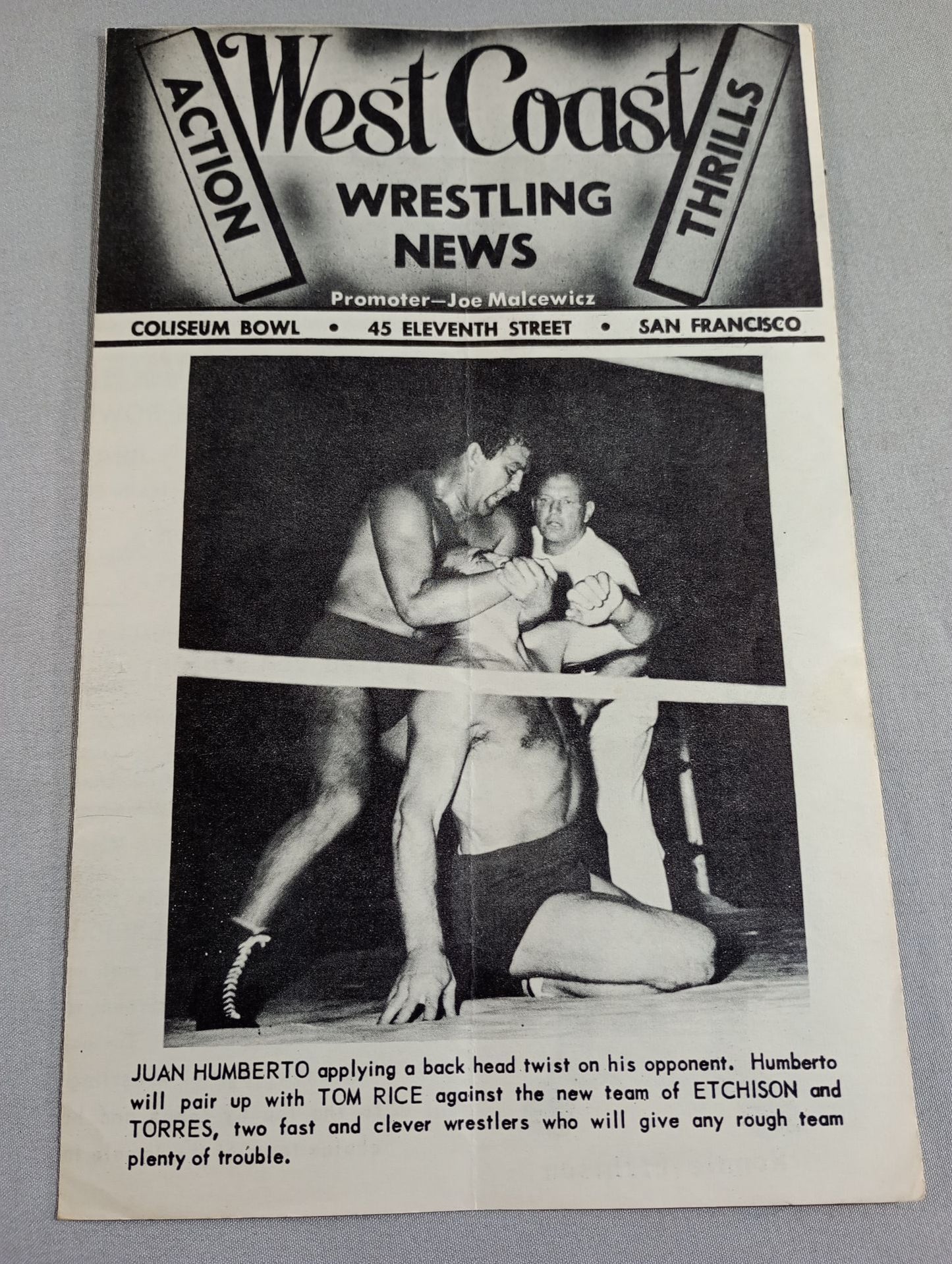 West Coast WRESTLING NEWS(1950.6.20)
