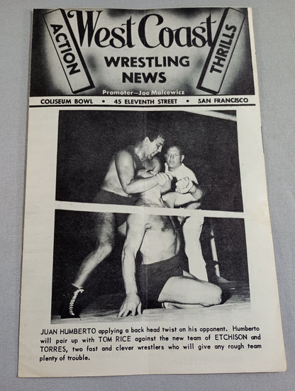 West Coast WRESTLING NEWS(1950.6.20)