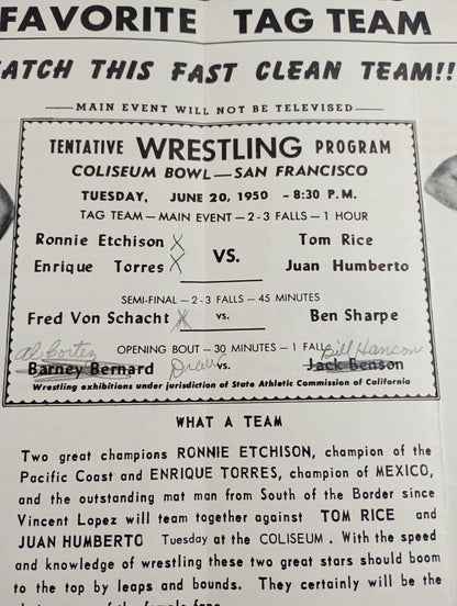 West Coast WRESTLING NEWS(1950.6.20)