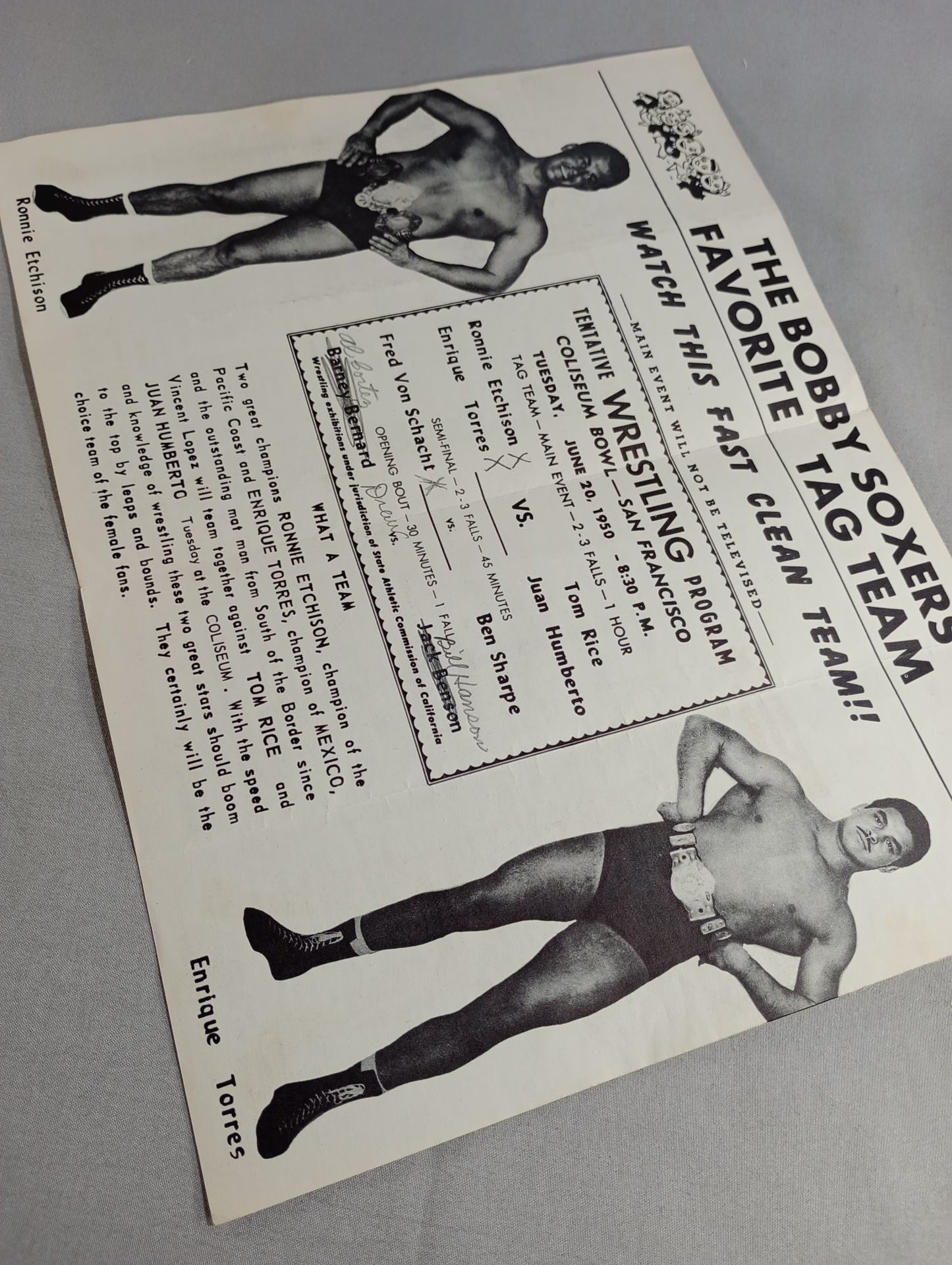 West Coast WRESTLING NEWS(1950.6.20)