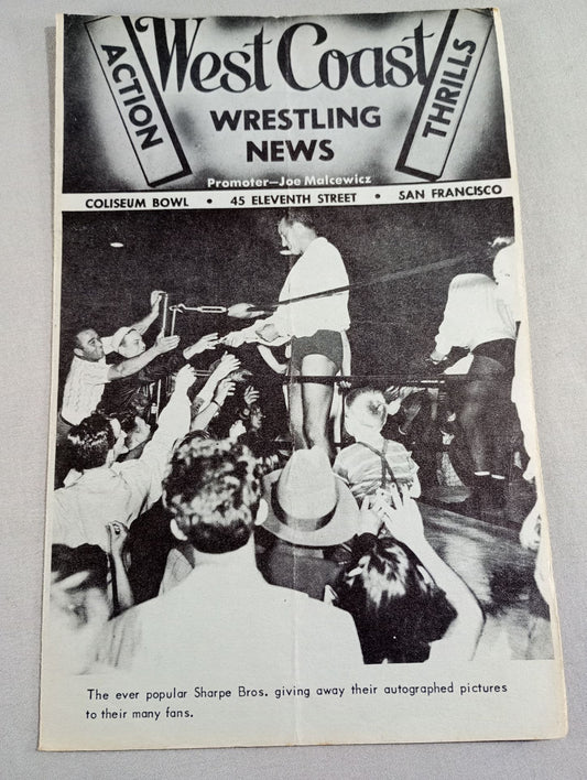 West Coast WRESTLING NEWS(1950.6.13)