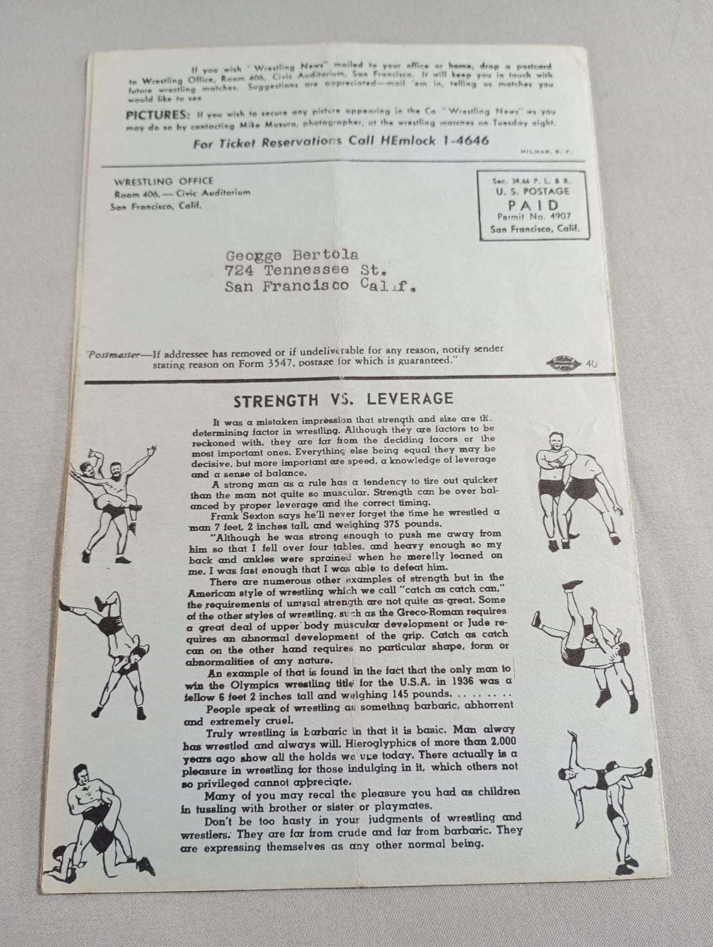 West Coast WRESTLING NEWS(1950.6.13)