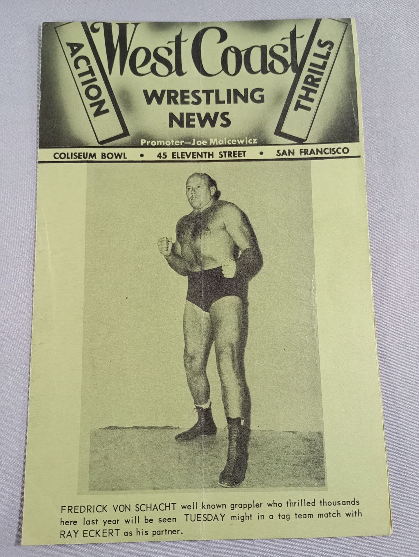 West Coast WRESTLING NEWS(1950.5.23)