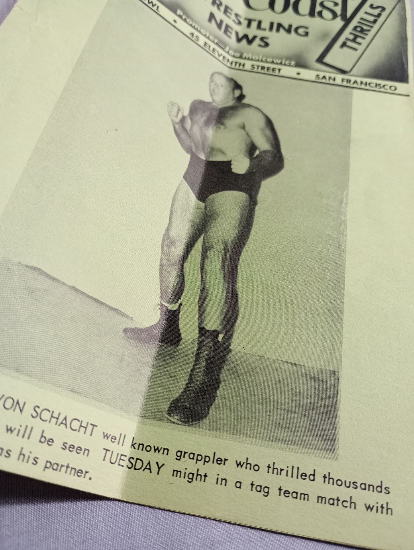 West Coast WRESTLING NEWS(1950.5.23)