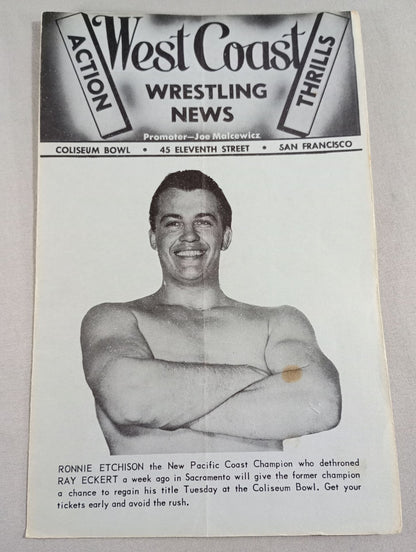 West Coast WRESTLING NEWS(1950.5.16)