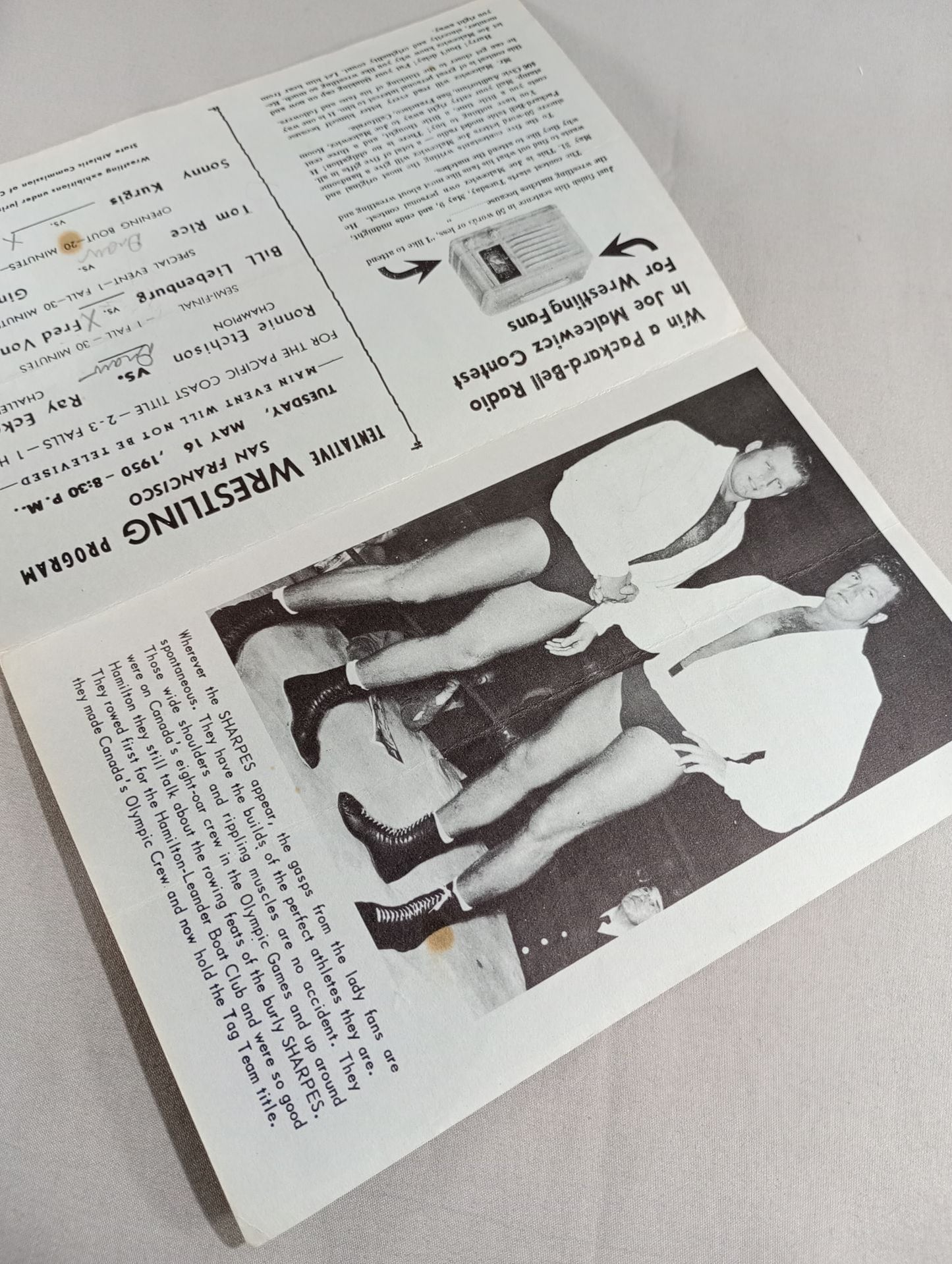 West Coast WRESTLING NEWS(1950.5.16)