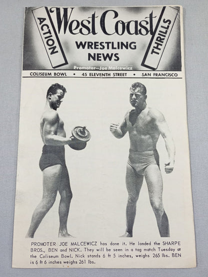 West Coast WRESTLING NEWS(1950.5.2)