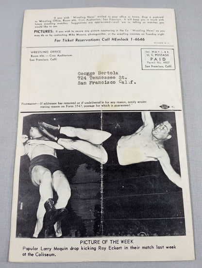 West Coast WRESTLING NEWS(1950.5.2)