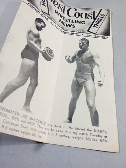 West Coast WRESTLING NEWS(1950.5.2)