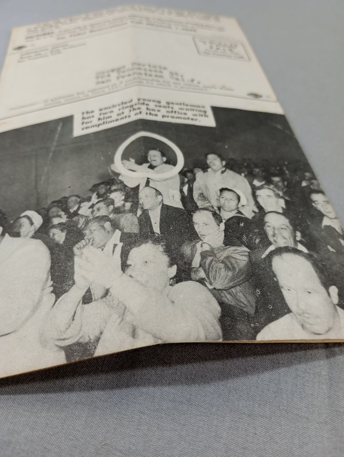 Coliseum WRESTLING NEWS(1949.4.19)