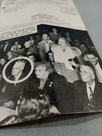 Coliseum WRESTLING NEWS(1949.4.26)