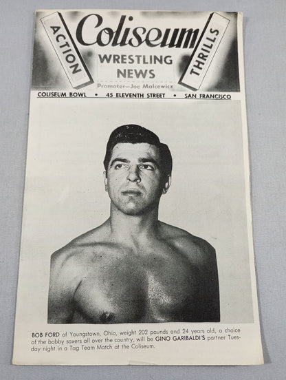 Coliseum WRESTLING NEWS(1949.5.10)