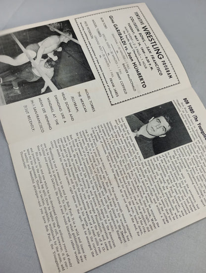Coliseum WRESTLING NEWS(1949.5.24)