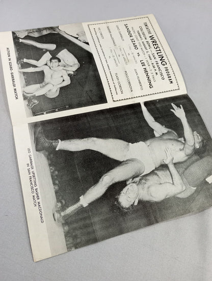 Coliseum WRESTLING NEWS(1949.8.2)