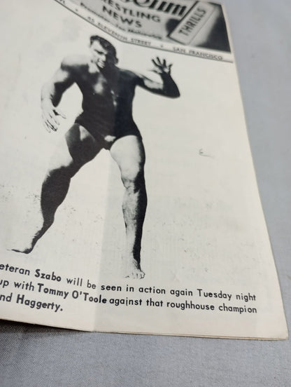 Coliseum WRESTLING NEWS(1950.1.17)