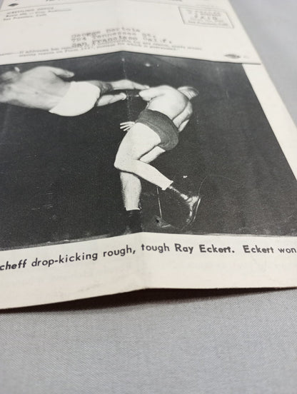 Coliseum WRESTLING NEWS(1950.1.17)