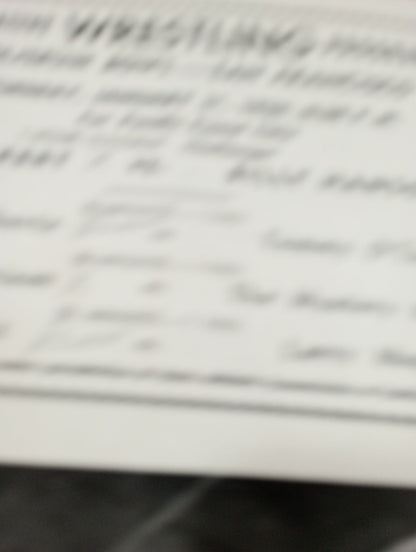 Coliseum WRESTLING NEWS(1950.1.31)