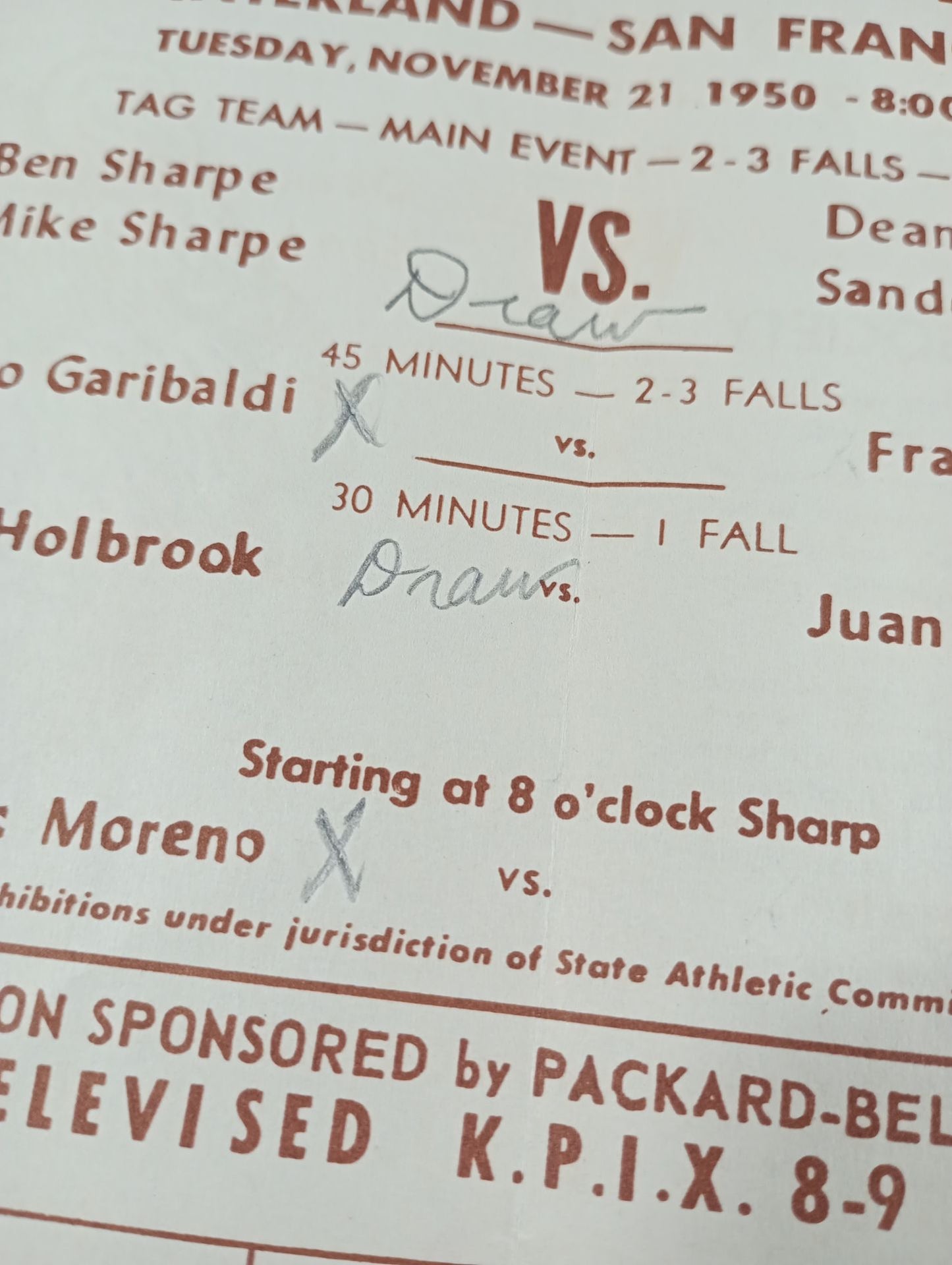 West Coast WRESTLING NEWS(1950.11.21)