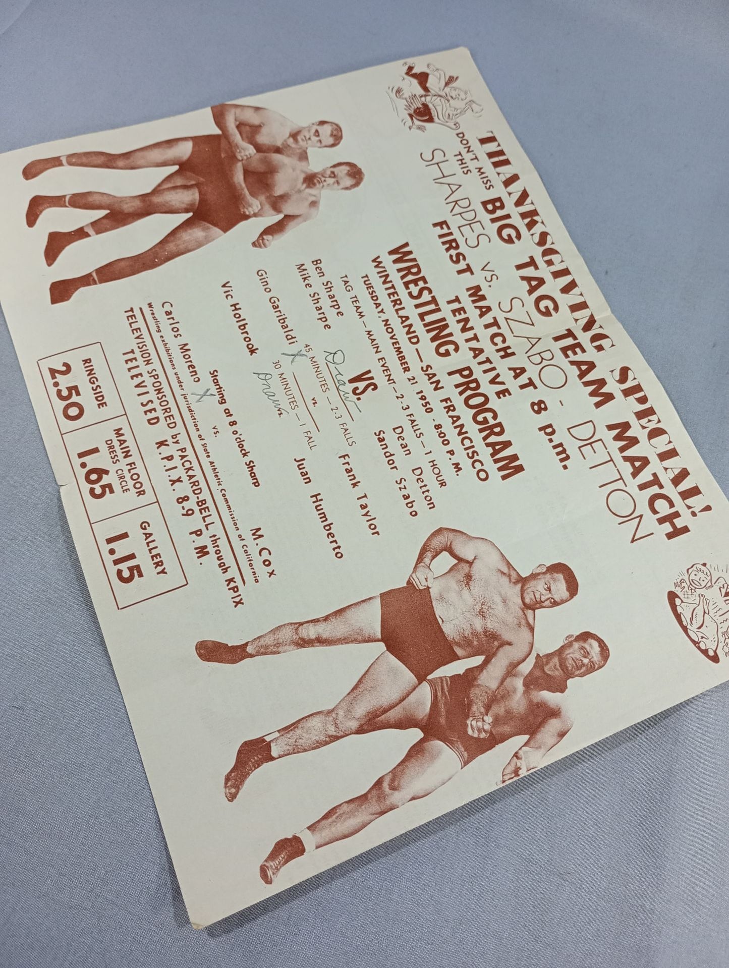 West Coast WRESTLING NEWS(1950.11.21)