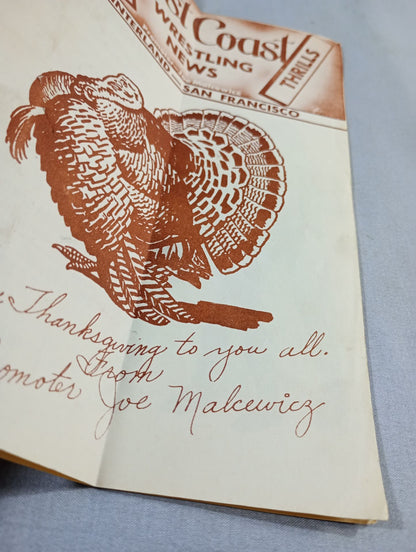 West Coast WRESTLING NEWS(1950.11.21)