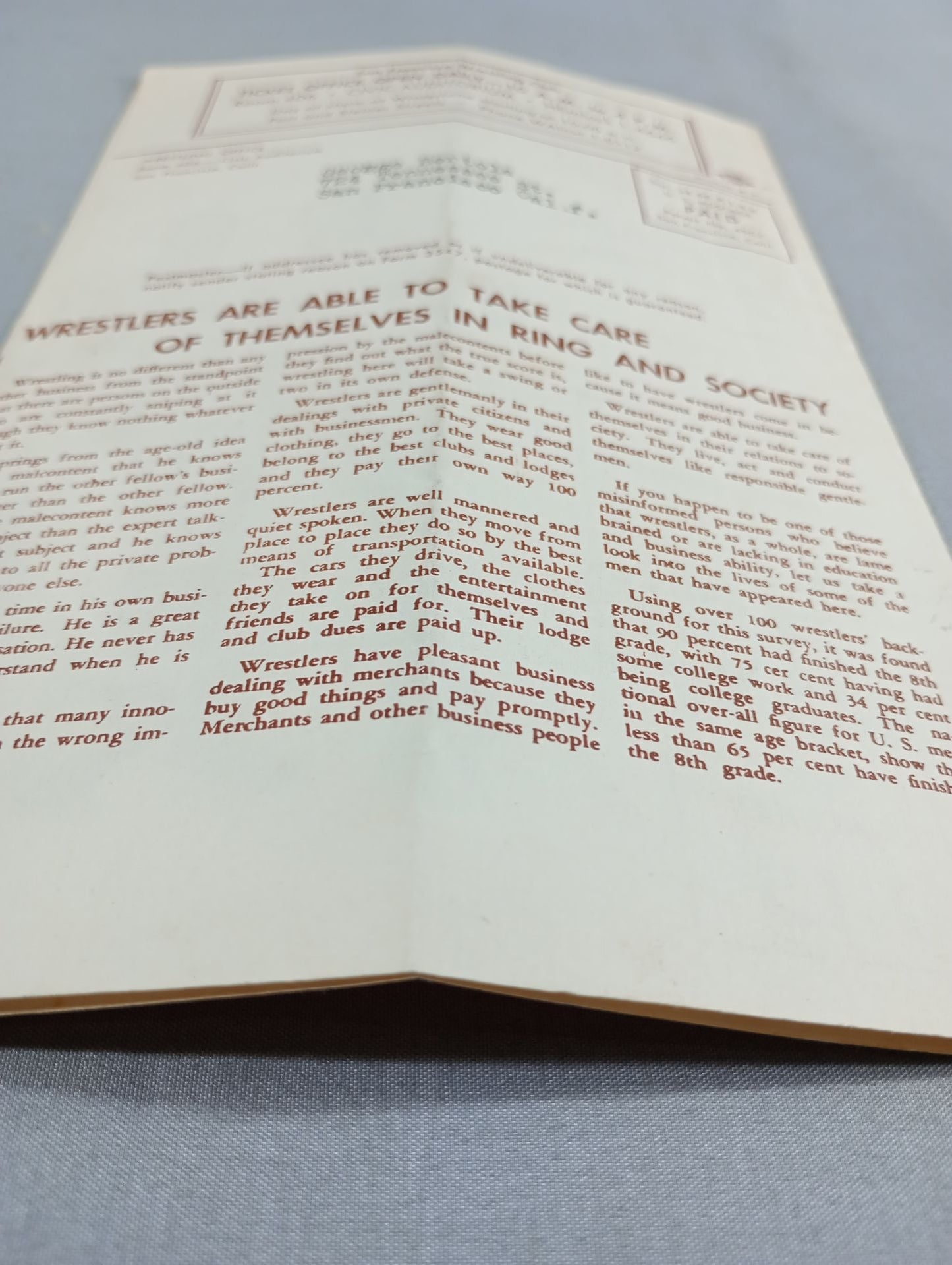 West Coast WRESTLING NEWS(1950.11.21)