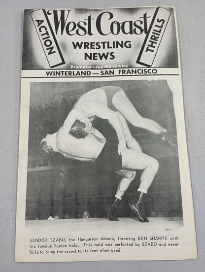 West Coast WRESTLING NEWS(1950.12.5)