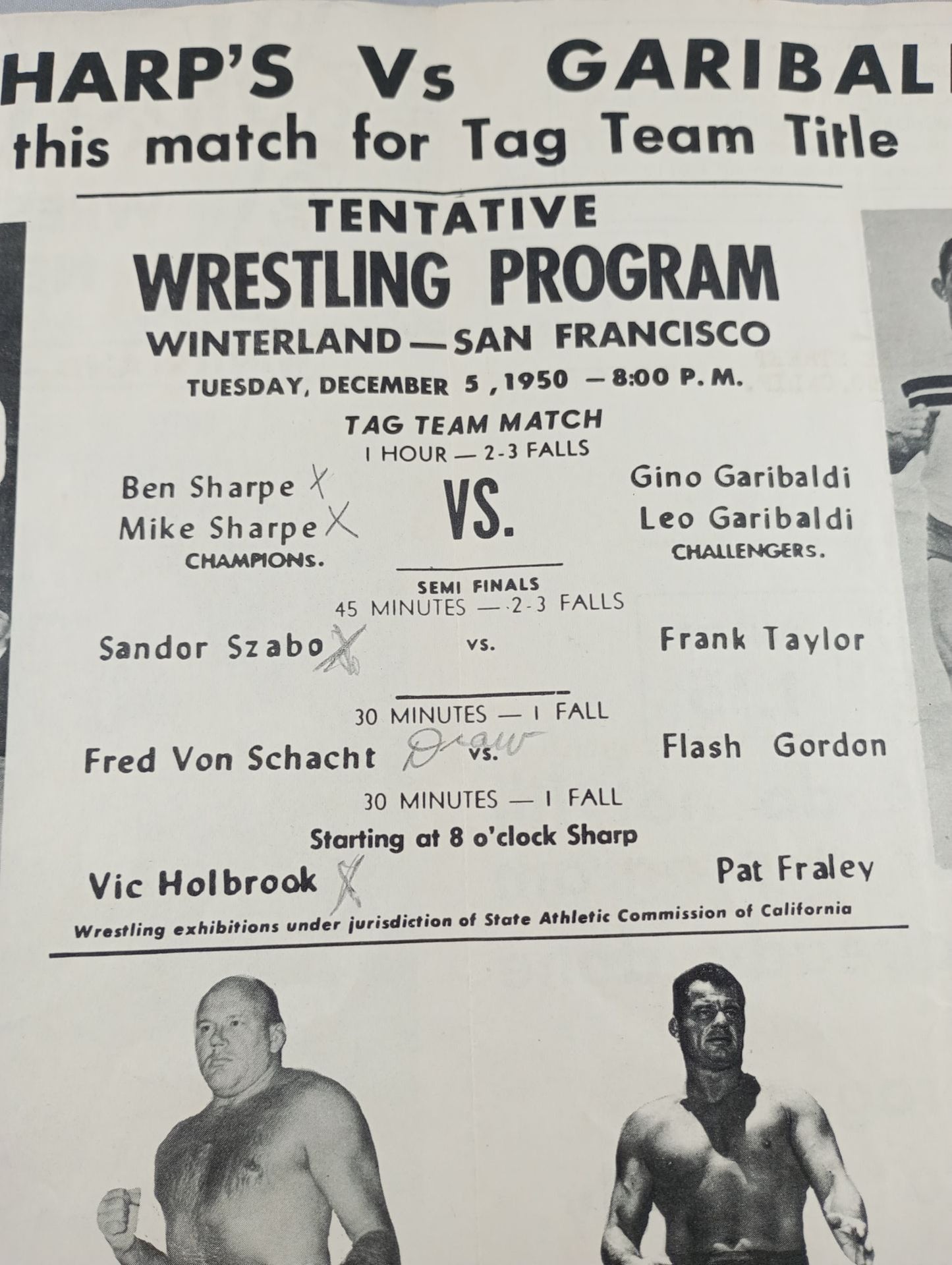 West Coast WRESTLING NEWS(1950.12.5)