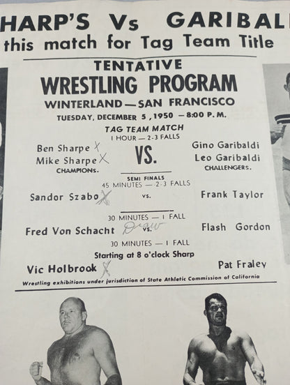 West Coast WRESTLING NEWS(1950.12.5)