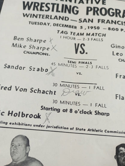 West Coast WRESTLING NEWS(1950.12.5)