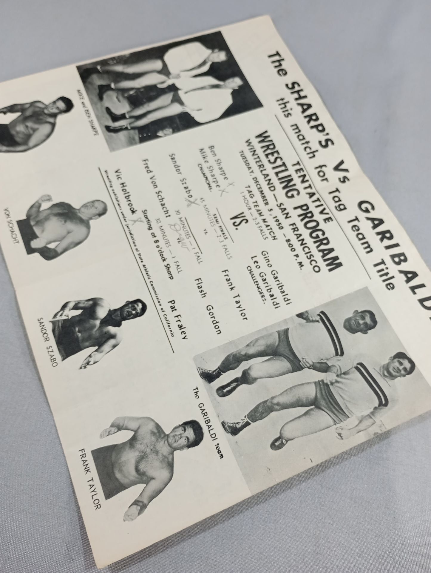 West Coast WRESTLING NEWS(1950.12.5)