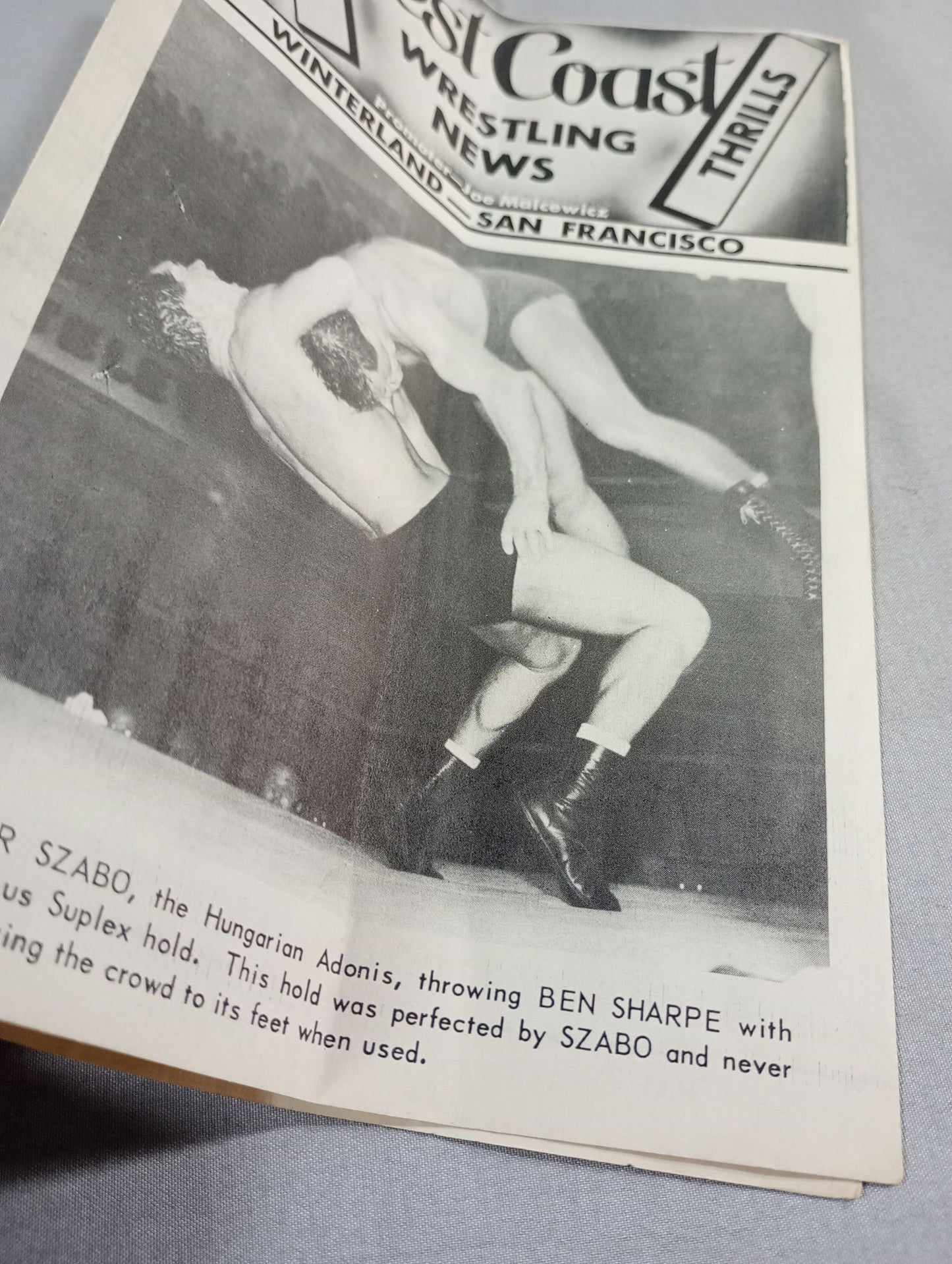 West Coast WRESTLING NEWS(1950.12.5)