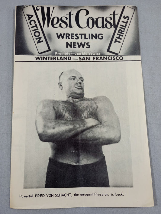 West Coast WRESTLING NEWS(1950.11.28)